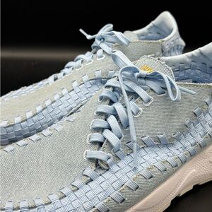 Nike Air Footscape Woven Ice Blue Sneakers Men’s 11.5 FV6103-400